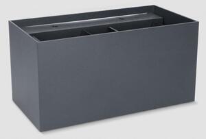 Brilagi - Aplică de perete LED pentru exterior DOUBLE CUBE LED/12W/230V antracit IP65