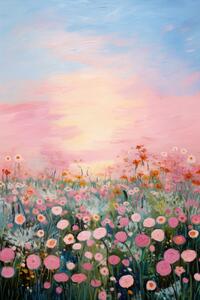 Ilustrare Pink Sunrise, Treechild, (26.7 x 40 cm)