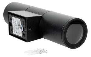 Aplică de exterior 2xGU10/35W/230V IP54 negru rotund