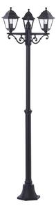 Brilliant - Lampă de exterior NISSIE 3xE27/60W/230V IP44 neagră