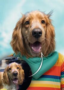 Tablou Personalizat cu Chow Chow - Fashionista