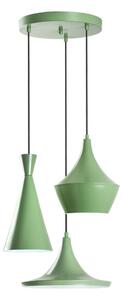 Lustră pe cablu TOM, 3x E27, 40W, 230V, verde