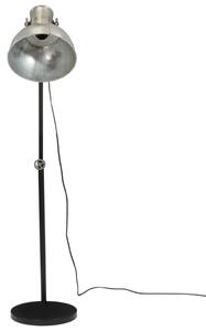 Lampă de podea 25 W, argintiu vintage, 30x30x90-150 cm, E27