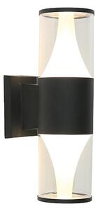 Prezent 12104 - Aplică de perete LED pentru exterior SERA 2xLED/7W/230V 4000K IP54