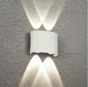 Brilagi - Aplica LED de exterior FLAREBOX, 4W, 230V, albă, IP65