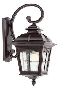 Aplică de perete pentru exterior YORK 1xE27/70W/230V IP44 maro