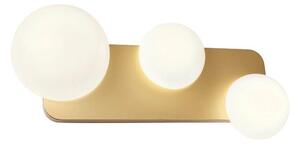 Aplica de perete Redo LUMIEN 01-2472, 3x G9, 10 W, 230 V, auriu/alb