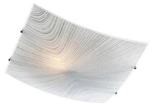 Redo 05-812 - Plafonieră SHAKE 1xE27/42W/230V 29,5x29,5 cm albă