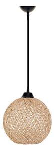 Lustră pe cablu JUTE 1xE27/60W/230V bej