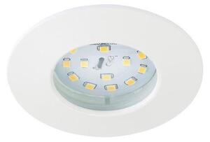 Briloner 8316-016 – Plafonieră LED încastrată pentru baie, dimabilă, 5,5 W, 230 V, IP44, albă