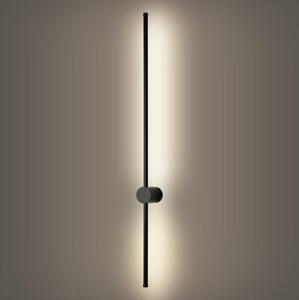 Brilagi - Aplica LED de exterior AURA, 20W, 230V, 4000K, IP54, negru