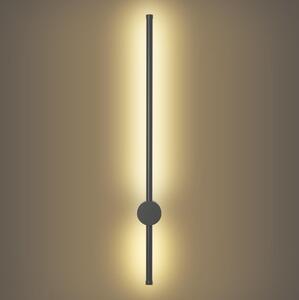 Brilagi - Aplică de perete LED pentru exterior AURA LED/12W/230V 3000K IP54 antracit