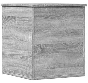 Cutie de depozitare, gri sonoma, 40x42x46 cm, lemn prelucrat