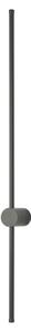 Brilagi - Aplică LED de exterior AURA, 20W, 230V, 3000K, IP54, antracit