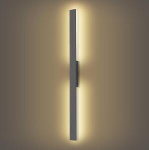 Brilagi - Aplică LED de exterior LUNA, 24W, 230V, 3000K, IP65, antracit