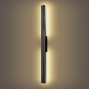 Brilagi - Aplică LED de exterior LINEO LED/24W/230V 3000K IP65 negru