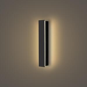Brilagi - Aplica de exterior LED LINEAR, 8 W, 230 V, 3000 K, IP65, negru