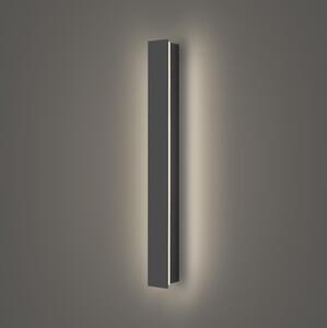 Brilagi - LINEAR Aplică LED de perete pentru exterior, 12W, 230V, 4000K, IP65, antracit