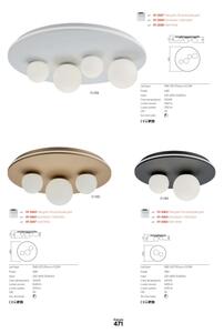 Redo 01-2657 - Plafonieră LED CORUM LED/48W/230V 3000K CRI 90 albă