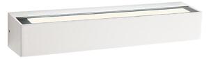 Redo 90259 - Aplica de perete LED pentru exterior AROOS, 21W, 230V, 3000K, IP65, albă
