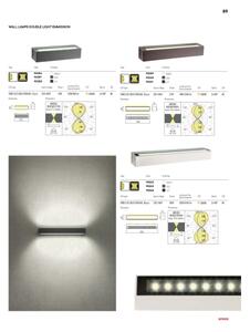 Redo 90259 - Aplica de perete LED pentru exterior AROOS, 21W, 230V, 3000K, IP65, albă
