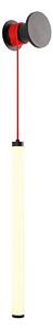 Redo 01-3302 - Lampă LED de perete dimmabilă SWING, 9W, 230V, 3000/4000K, CRI 90, neagră