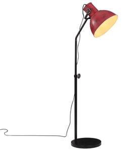 Lampă de podea, 25 W, roșu uzat, 30x30x90-150 cm, E27