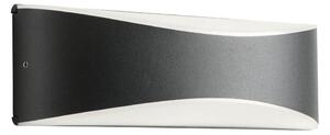 Redo 90126 - Aplică LED de perete pentru exterior AXEL, 7W, 230V, 3000K, IP65, antracit