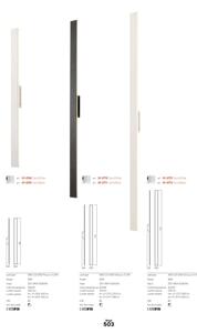 Redo 01-2770 - Aplică de perete LED WAPI, 30W, 230V, 119 cm, albă