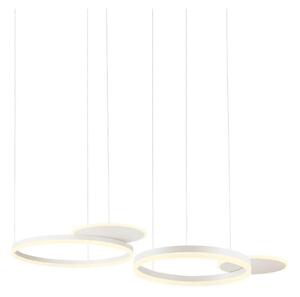 Redo 01-2608 - Lustra LED reglabilă suspendată pe cablu SIGUA, 114W, 230V, CRI 90, alb