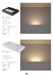 Redo 01-3016 - Aplica de perete LED LAMINA 2xLED/15W/230V CRI 90 negru