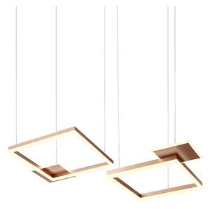 Redo 01-2613 - Lustră LED dimmabilă pe cablu SIGUA LED/110W/230V CRI 90 maro