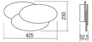 Redo 01-2297 - Aplică de perete LED GAMER, 36 W, 230 V, alb
