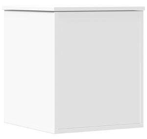 Cutie de depozitare, alb, 40x42x46 cm, lemn prelucrat