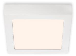 Briloner 7123-016 - Plafonieră LED FIRE, 12 W, 230 V, 3000 K (alb cald), 17 x 17 cm, alb