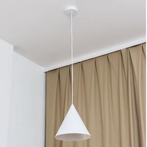 Pendul pe cablu ETNA II, 1x E27/15W/230V, diametru 25 cm, alb