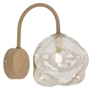 Brilagi - Lampă de perete VULCANO 1xG9/8W/230V bej/bej fumuriu