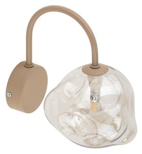 Brilagi - Lampă de perete VULCANO 1xG9/8W/230V bej/bej fumuriu