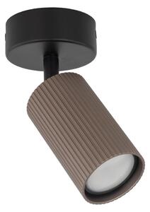 Spot TUNE 1xGU10/10W/230V negru/maro
