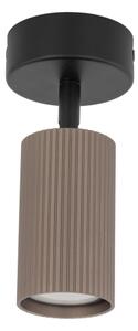Spot TUNE 1xGU10/10W/230V negru/maro