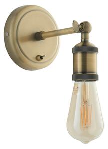 Aplica spot de perete HAL, 1xE27/10W/230V, alamă - Endon 97245