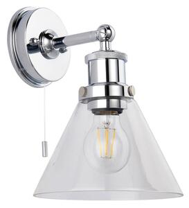 Endon 95513 - Aplica de perete pentru baie TOULON 1xE27/10W/230V IP44 crom lucios