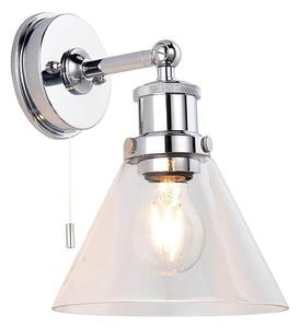 Endon 95513 - Aplica de perete pentru baie TOULON 1xE27/10W/230V IP44 crom lucios