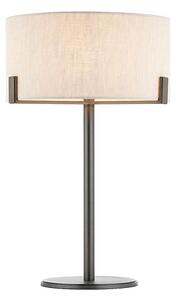 Endon 72631 - Lampă de masă HAYFIELD 1xE27/40W/230V bronz/gri