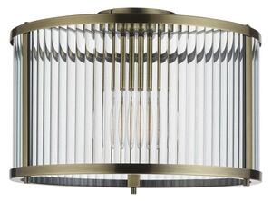 Endon 106265 - Plafonieră RIDGETON, 1xE27/10W/230V, finisaj alamă