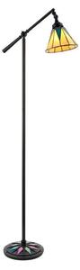 Lampă de podea Tiffany DARK STAR Endon 74355, 1xE14/40W/230V