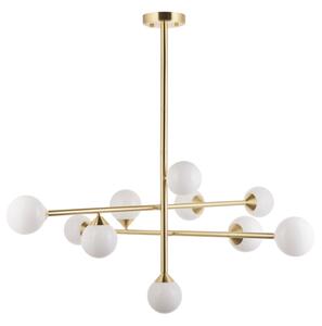 Endon 106754 - Candelabru cu tijă OTIS 10xG9/5W/230V, auriu