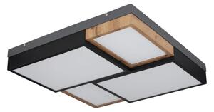 Globo 67286-50 - Plafonieră LED GUNDI LED/50W/230V maro/negru