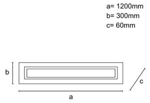 Plafonieră LED dimabilă 55W/230V 3000-6500K cu telecomandă