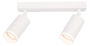 Spot PIPE 2xGU10/10W/230V, alb